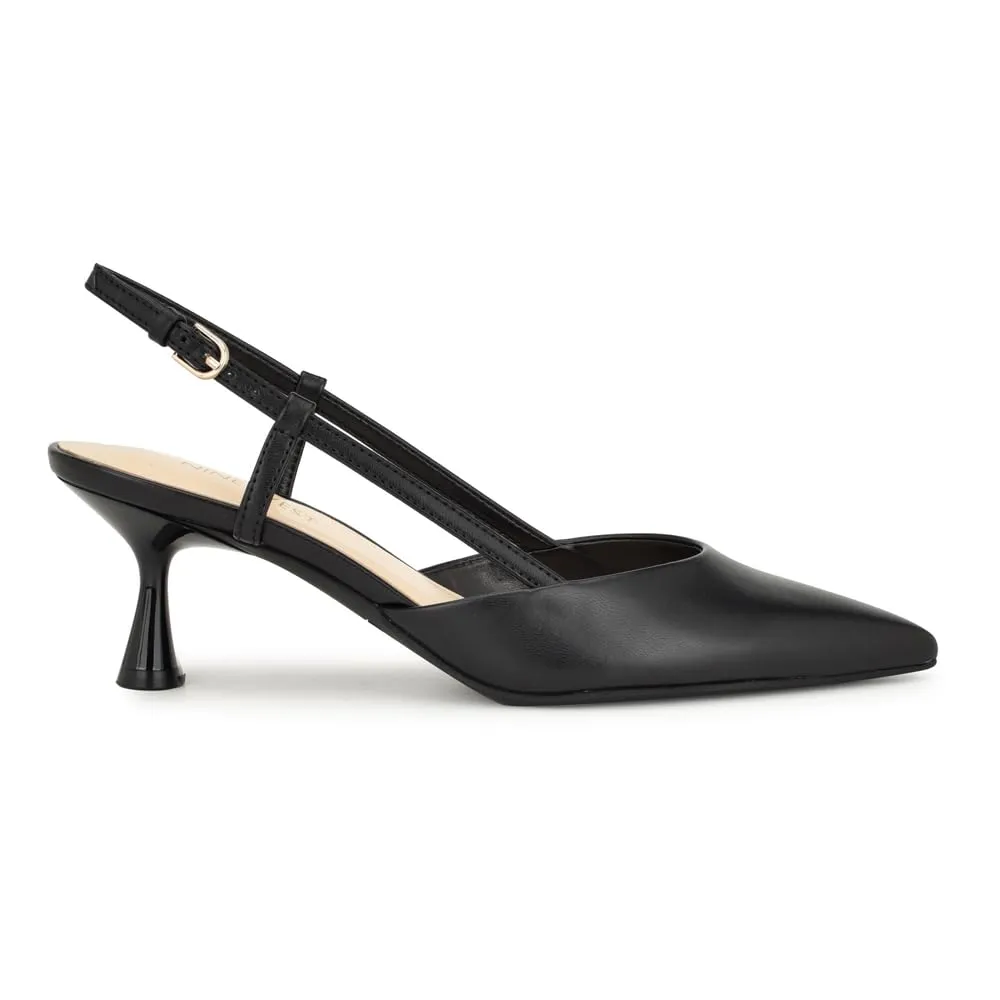 Nine West Women's Pump Faux Leather Black