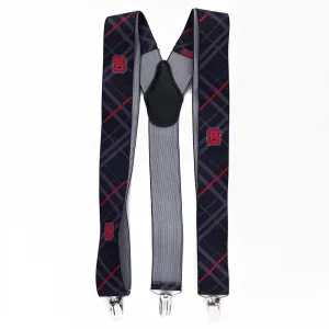 North Carolina State Wolfpack Ncaa Oxford Mens Suspenders