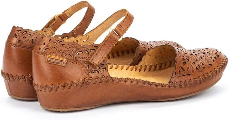 PIKOLINOS Semi-Closed Shoes Leather P. Vallarta for Woman