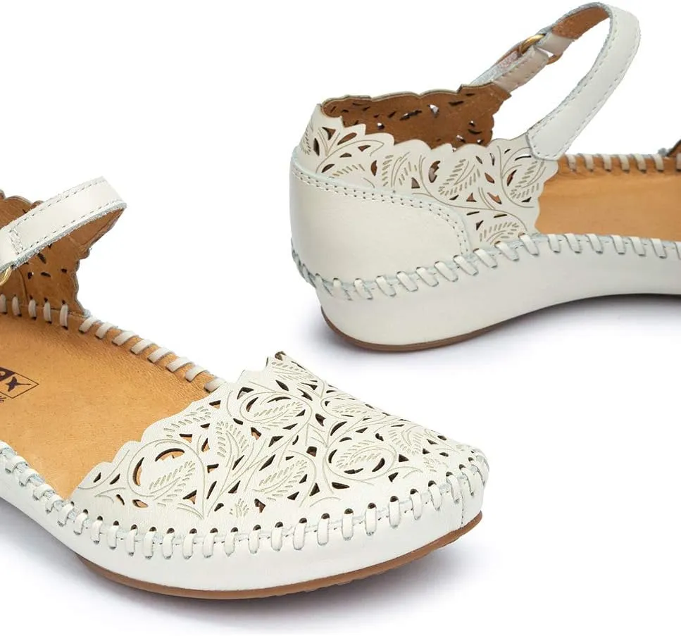 PIKOLINOS Semi-Closed Shoes Leather P. Vallarta for Woman