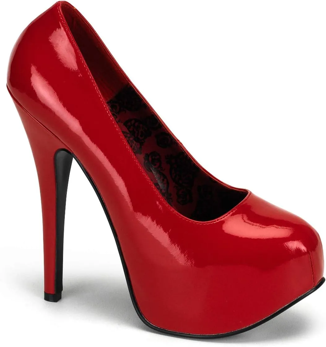 Pleaser Bordello Women's Teeze-06 Platform Pump