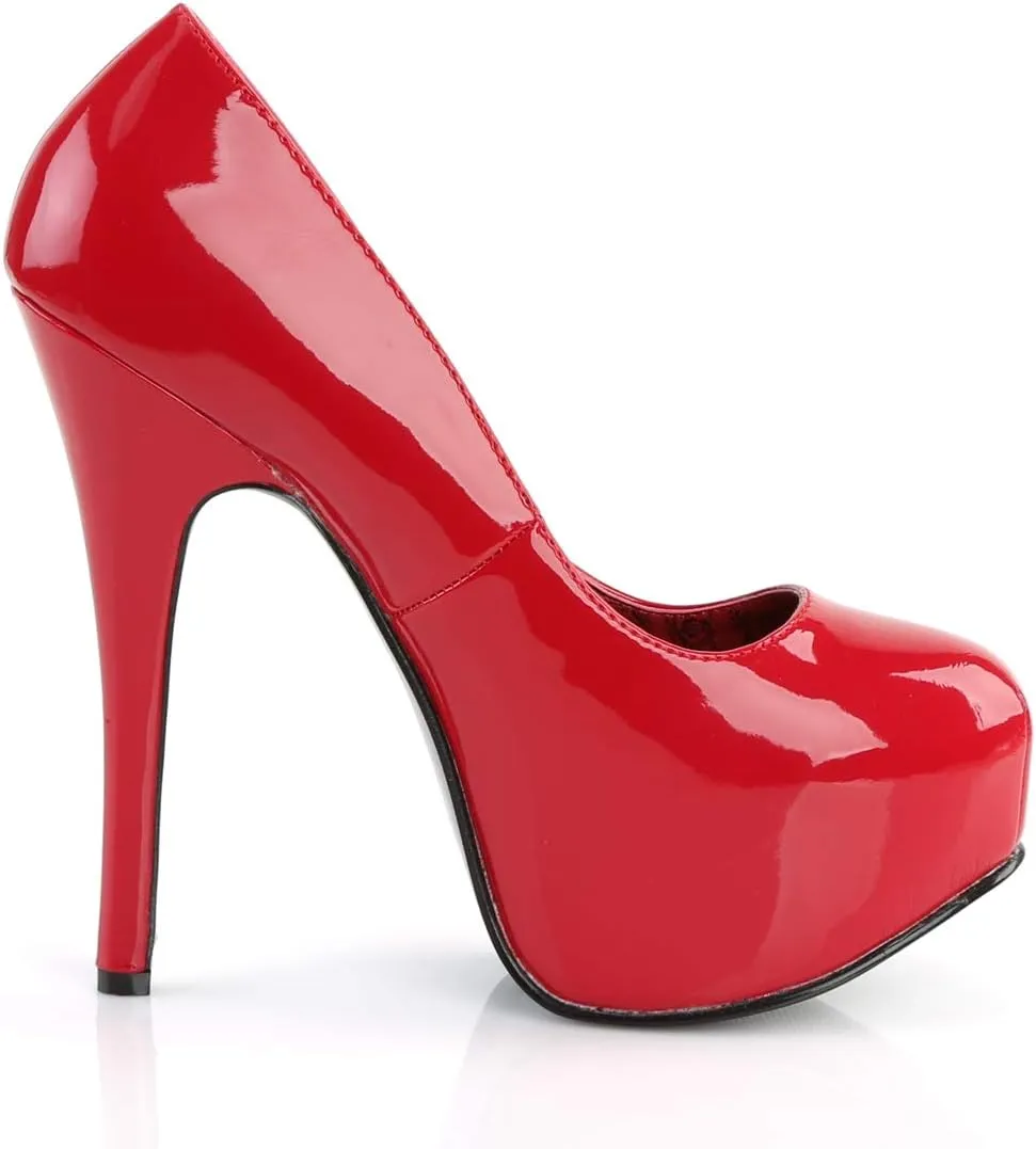 Pleaser Bordello Women's Teeze-06 Platform Pump