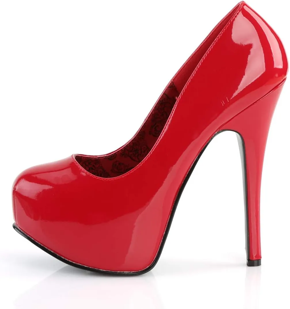 Pleaser Bordello Women's Teeze-06 Platform Pump