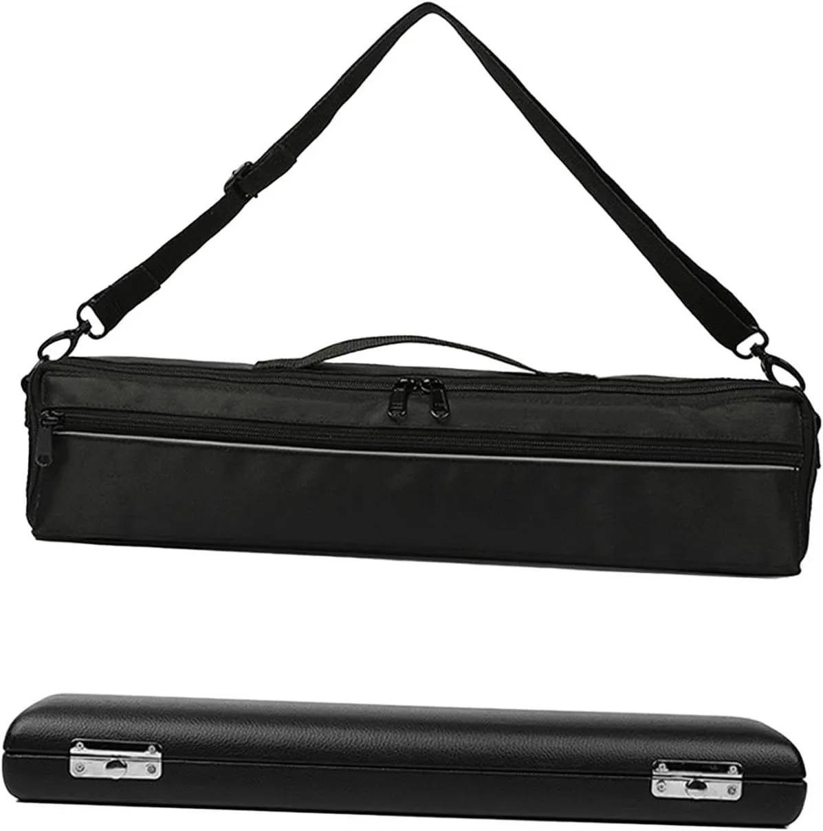 Portable Bag for 16 Holes Flute with Oxford and PU Leather