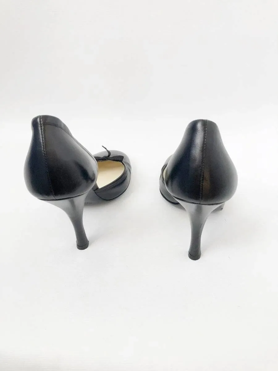 Prada D'Orsay Pump Size 37 It (7 Us)