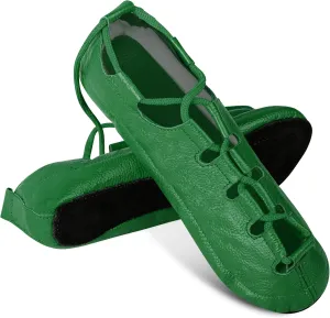 Premium Irish Dance Pump Shoes Soft Cowhide Leather Pump Style for Competitive Irish Dancing