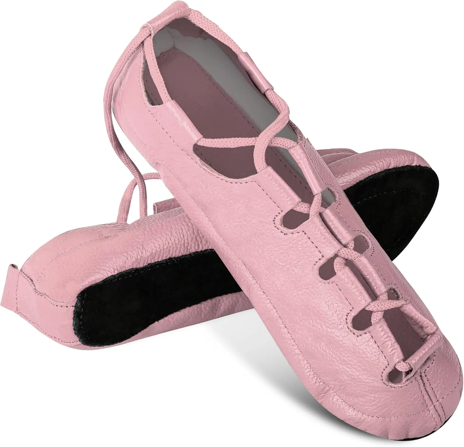 Premium Irish Dance Pump Shoes Soft Cowhide Leather Pump Style for Competitive Irish Dancing