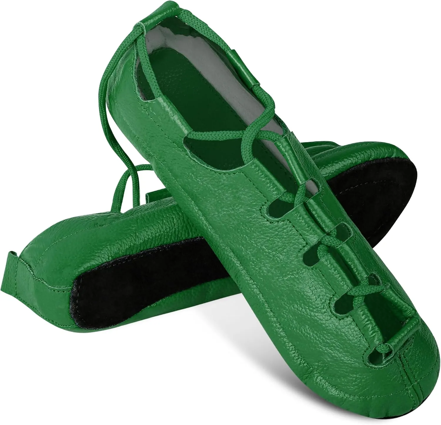 Premium Irish Dance Pump Shoes Soft Cowhide Leather Pump Style for Competitive Irish Dancing