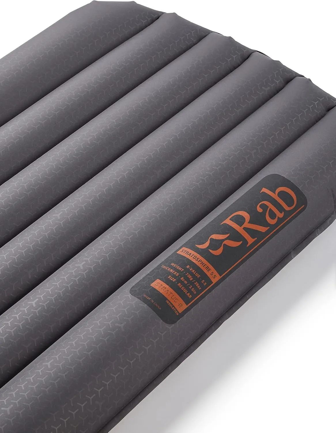 Rab Stratosphere 5.5 Lightweight Insulated Sleeping Pad for Camping & Backpacking - Graphene - Long Wide