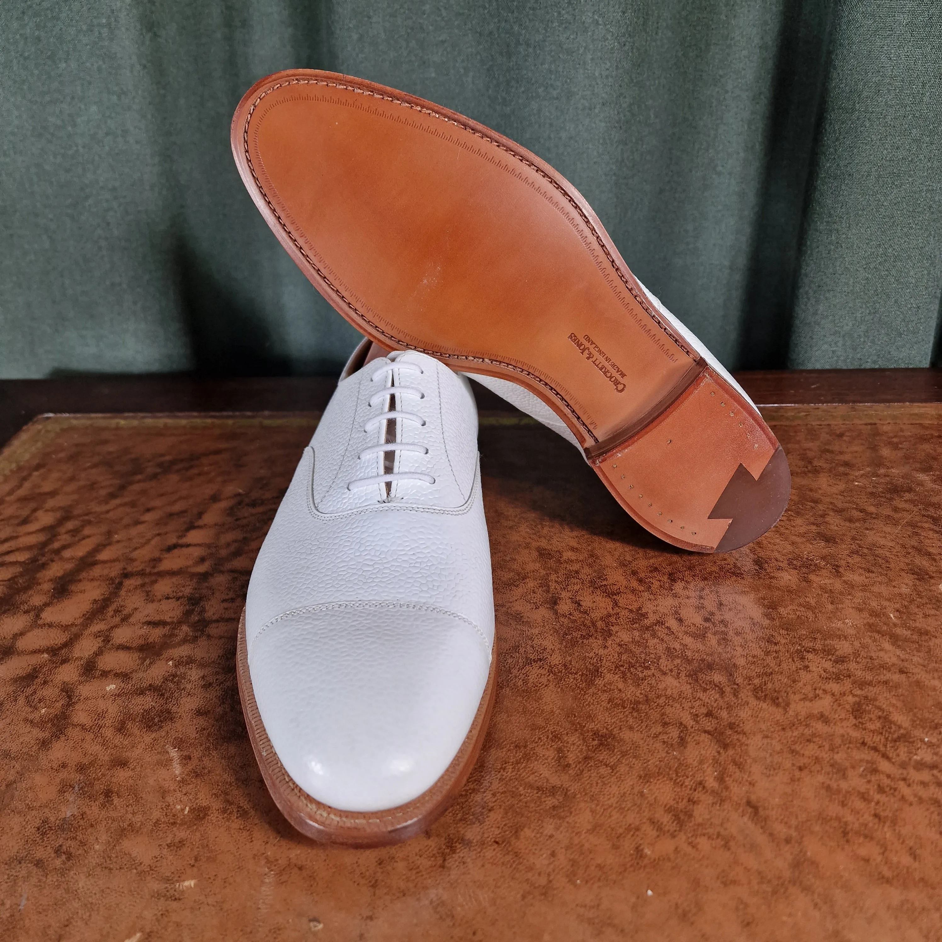 Radstock White Scotch Grain (7.5F) Crockett & Jones