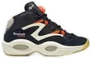 Reebok Question Pump H06496 Size 9.5 Mens, Size 11.5 Womens Black White Chalk Allen Iverson