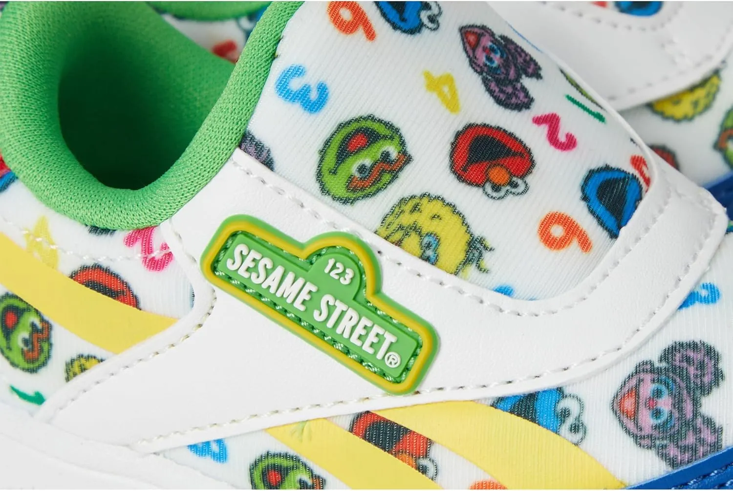 Reebok Unisex-Child Sesame Street Club C Revenge Slip on Sneaker
