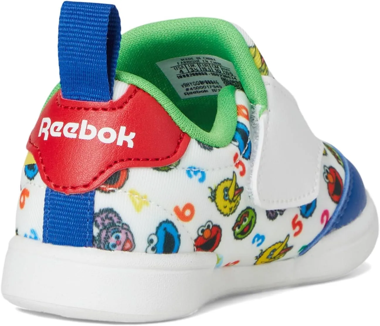 Reebok Unisex-Child Sesame Street Club C Revenge Slip on Sneaker