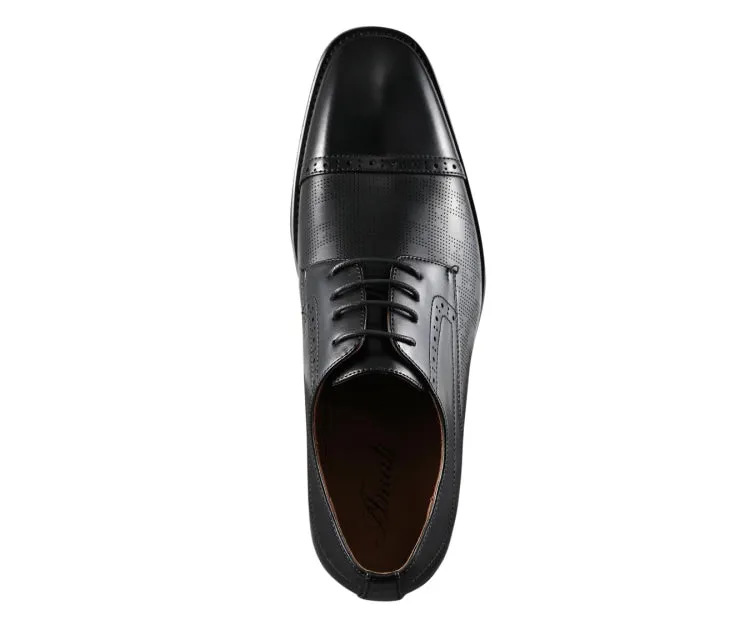 Reno Black Oxford Shoes