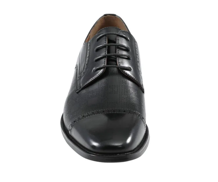 Reno Black Oxford Shoes