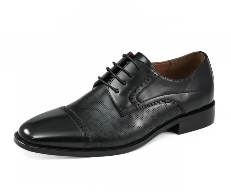 Reno Black Oxford Shoes