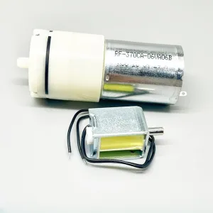 Replacement Part for DC 6V Micro 370 Motor Air Pump Aquarium Pump   Normally Open Solenoid Valve TER Accessories