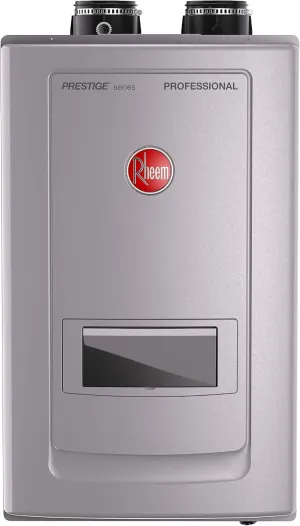 Rheem Prestige Condensing Tankless Gas Indoor Natural Gas Water Heater With Built-in Recirculation 10.0 GPM - RTGH-RH10DVLN