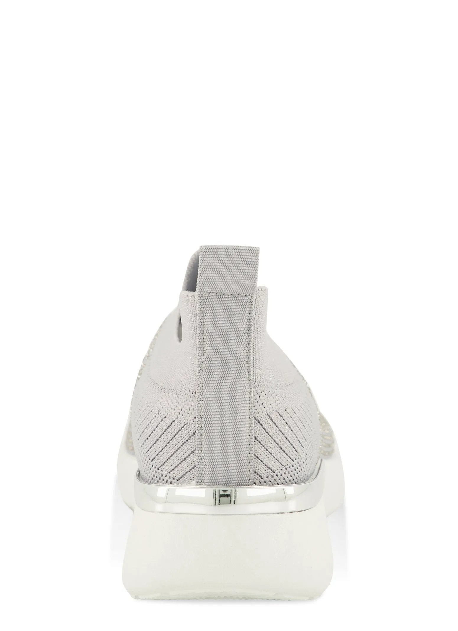 Rhinestone Studded Slip On Sneakers