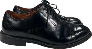 Rockport Men’s Black Leather Fair Oak Cap Toe Oxford Dress Shoes - 11