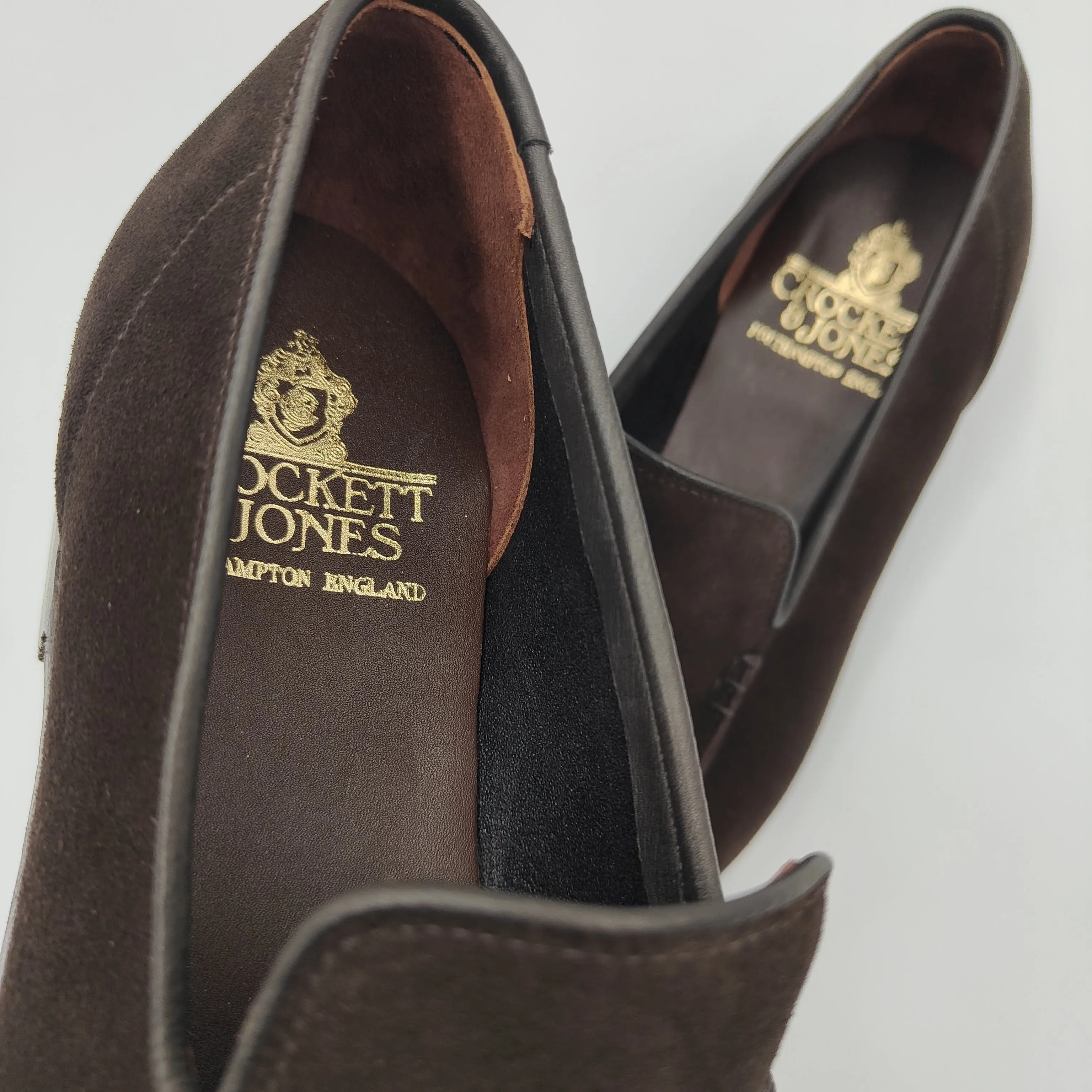 Salcombe Loafer Dark Brown Suede