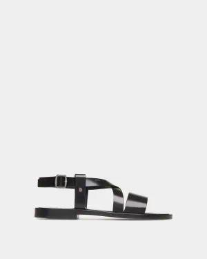 Salis Sandal in Black Leather