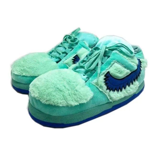 SB Dunk Low Grateful Dead Turquoise Slippers