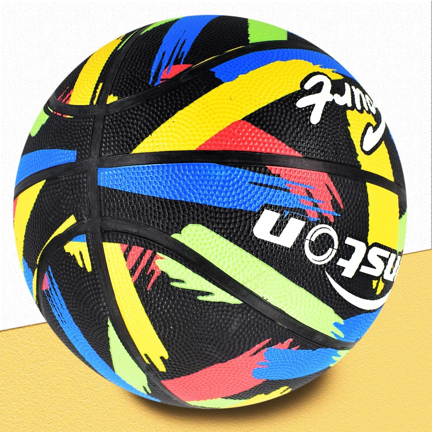 Senston 28.5"/29.5" Basketball Outdoor/Indoor Basketball Ball Size 6/7 Basket Balls with Pump for Mens/Women/Kids