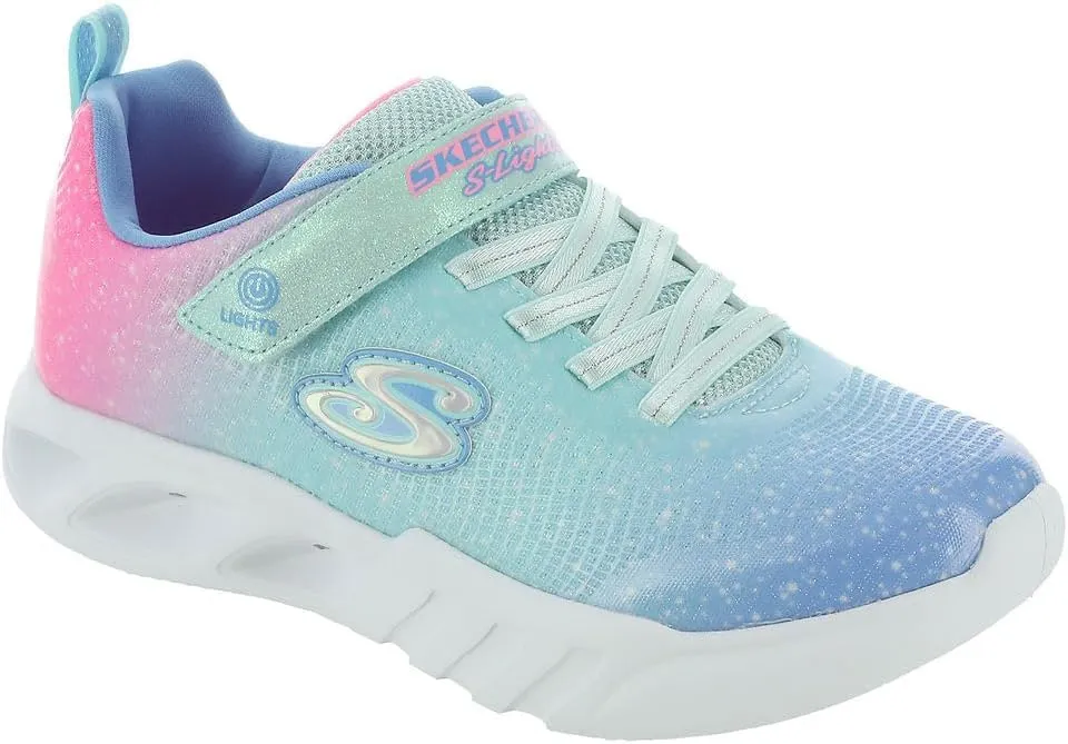 Skechers Girl's Flicker Flash-Ombre Dreamer Sneaker