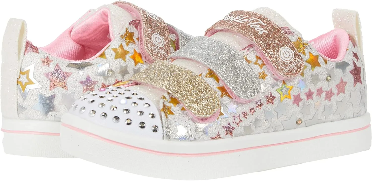 Skechers Unisex-Child Sparkle Rayz-Star Blast Sneaker