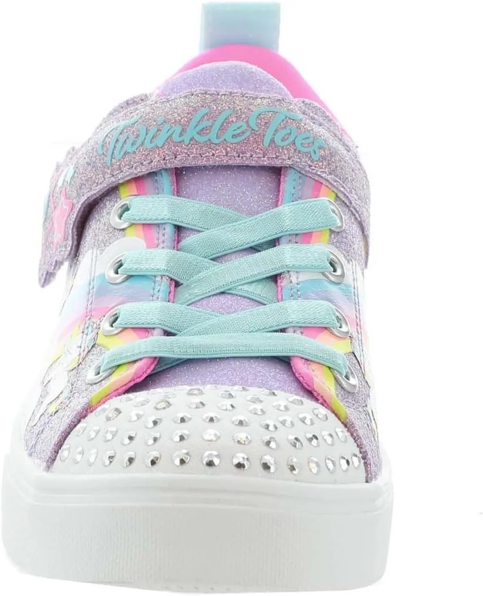Skechers Unisex-Child Twinkle Sparks-Jumpin' Clou Sneaker