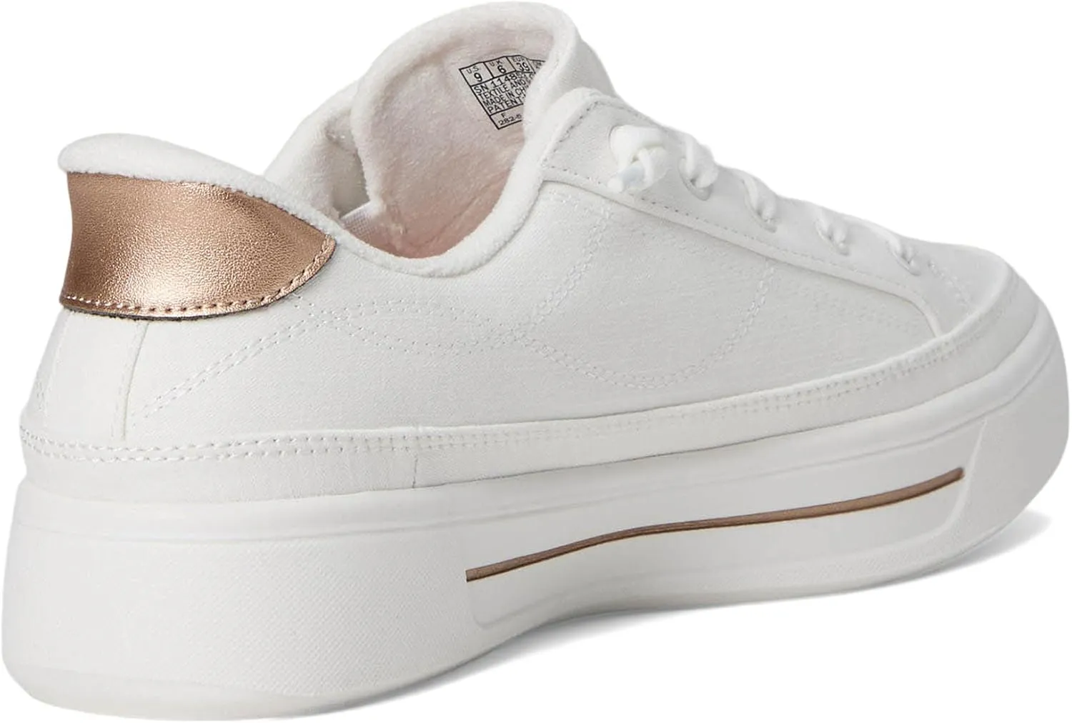 Skechers Women's Hands Free Slip-ins Bobs-Social Sneaker