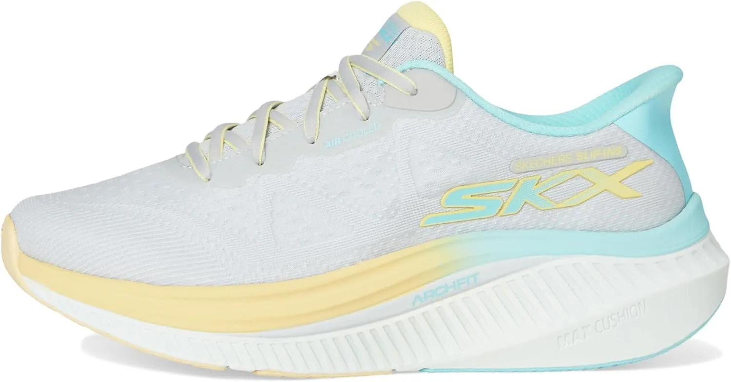 Skechers Women's Max Cushioning Arch Fit Areena Hands Free Slip-ins Sneaker