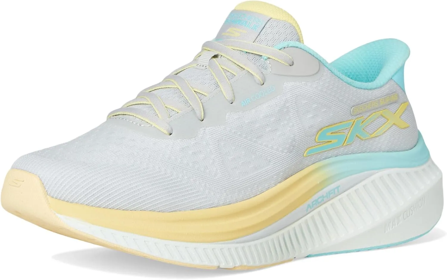 Skechers Women's Max Cushioning Arch Fit Areena Hands Free Slip-ins Sneaker