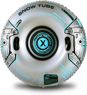 Snow Tube, Heavy Duty Inflatable Snow Tube Sled for Kids and Adults, Giant Snow Toys for Winter Sport Fun