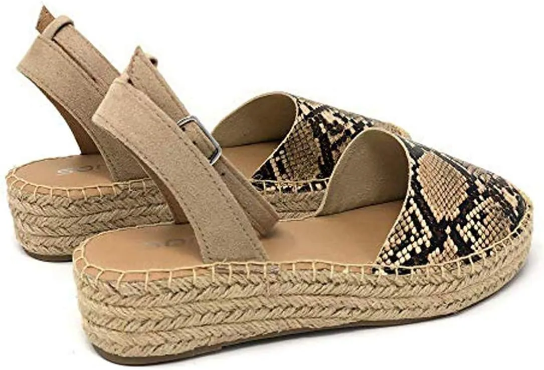 Soda Women's Casual Slip On Sandals