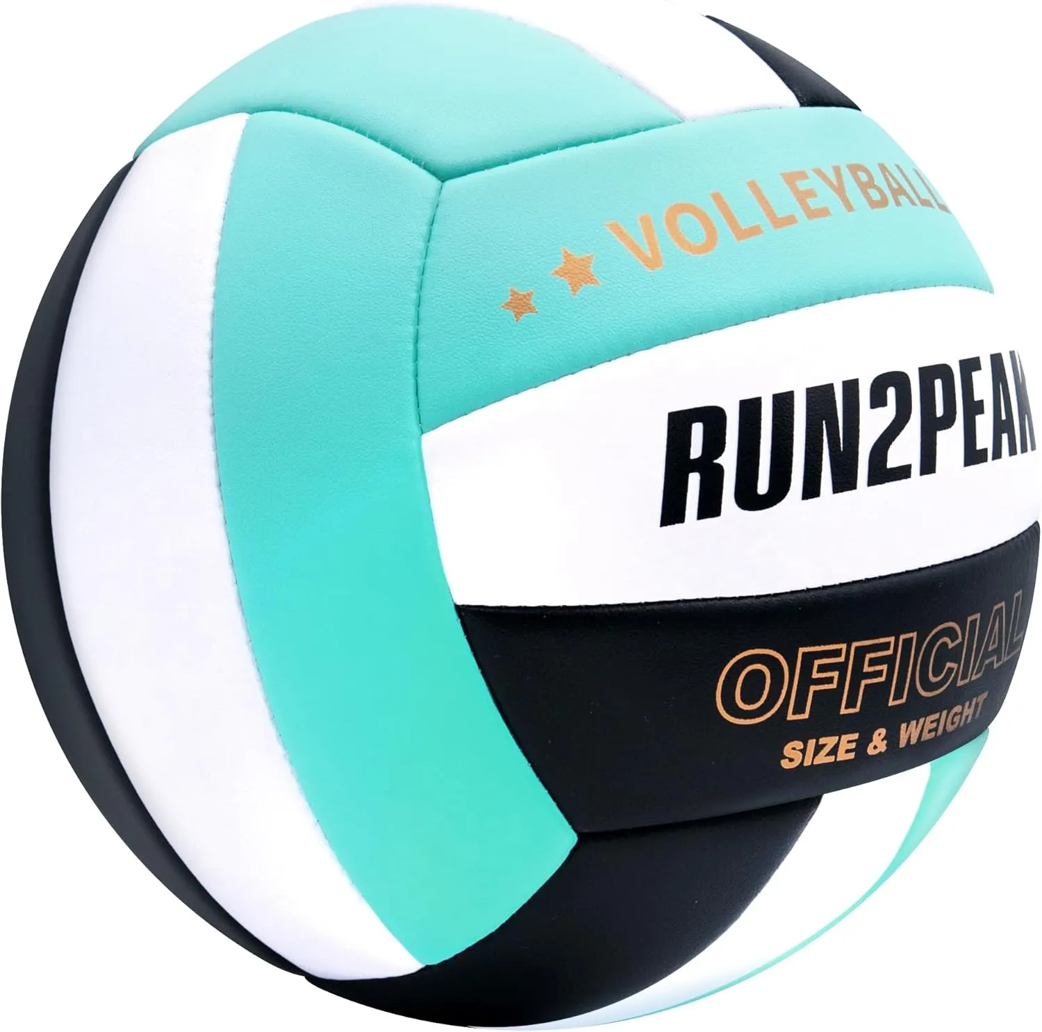 Soft Volleyball Ball Official Size 5 Volleyballs for Indoor Outdoor Beach Pool Game Play for Youth Teen Team Beginners Professional PU Leather Training Practice Volley Balls