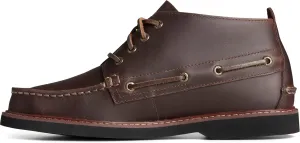 Sperry Mens Shoes Men's Authentic Original Chukka Double Sole Sneaker, Brown, 12