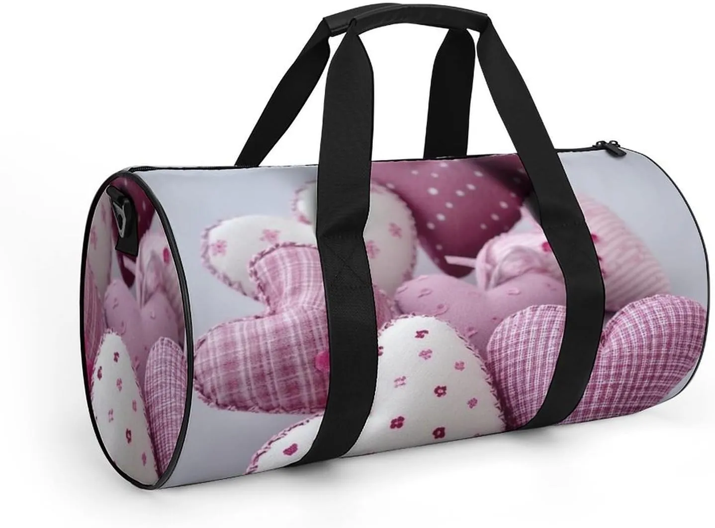 Sports Gym Bag for Women Men Travel Duffel Bag Tote Weekender Bag Lovely Hearts Carry on Overnight Bag for Travel Swimming Fitness Workout Sports Duffle Bag