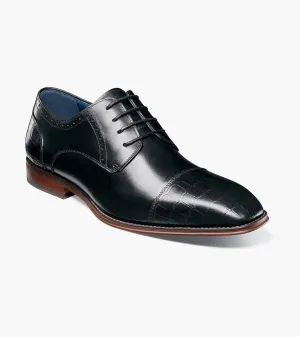 Stacy Adams Penley 25626-001 Cap Toe Oxford Black
