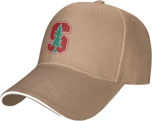 Stanford University Sandwich Cap Unisex Classic Baseball Capunisex Adjustable Casquette Dad Hat