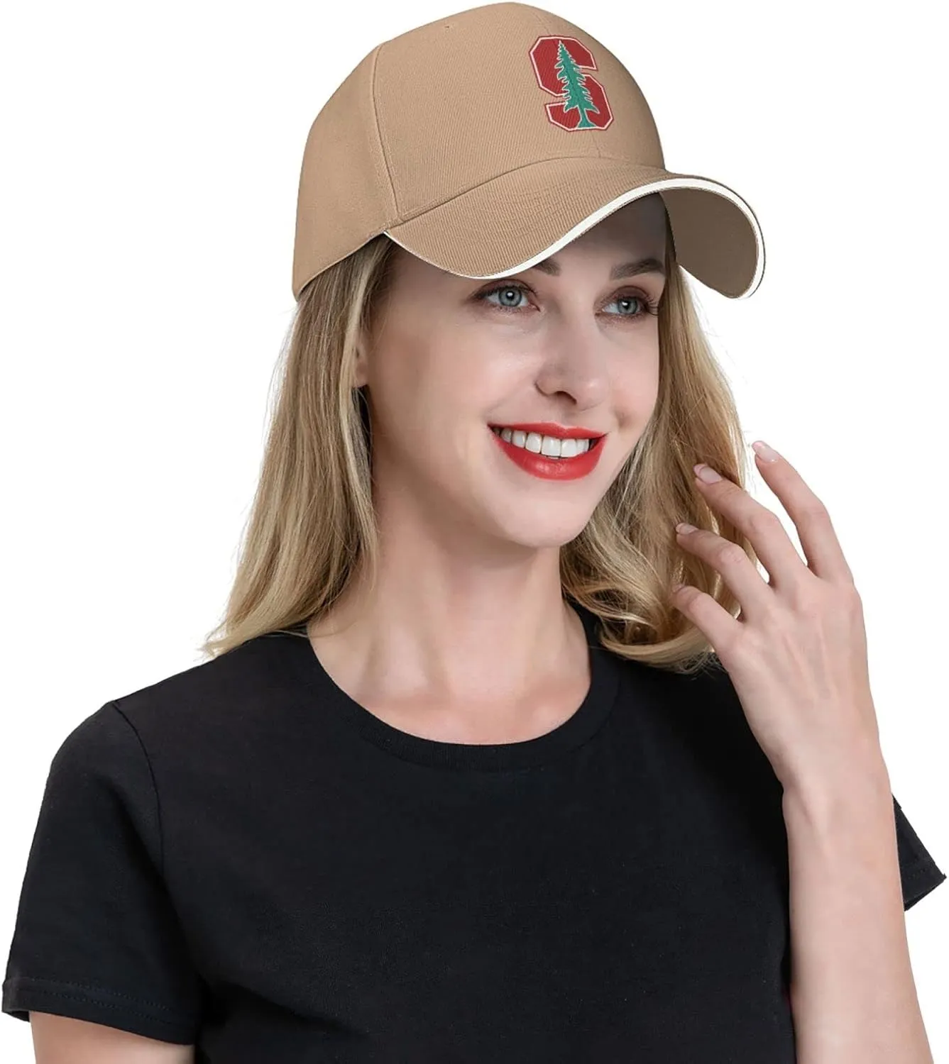 Stanford University Sandwich Cap Unisex Classic Baseball Capunisex Adjustable Casquette Dad Hat