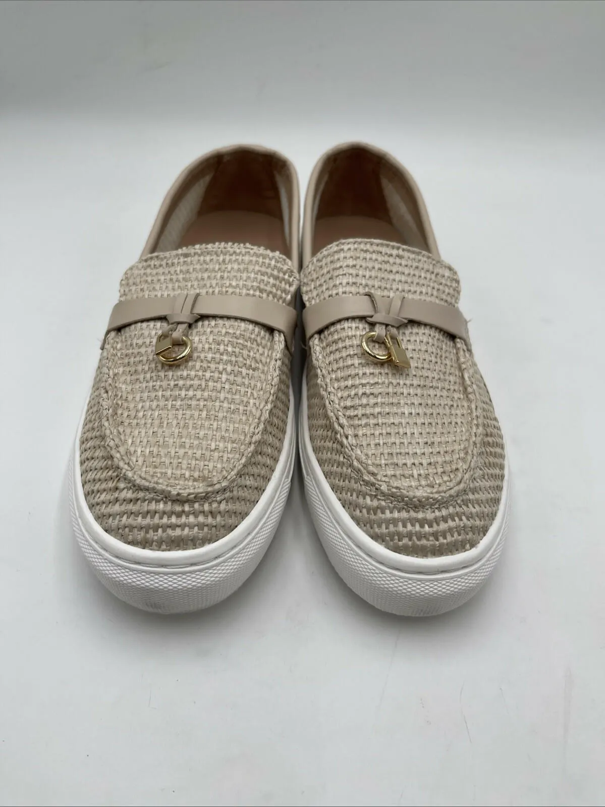 Steven New York Kiana Loafers Beige Size 8M - Very Good