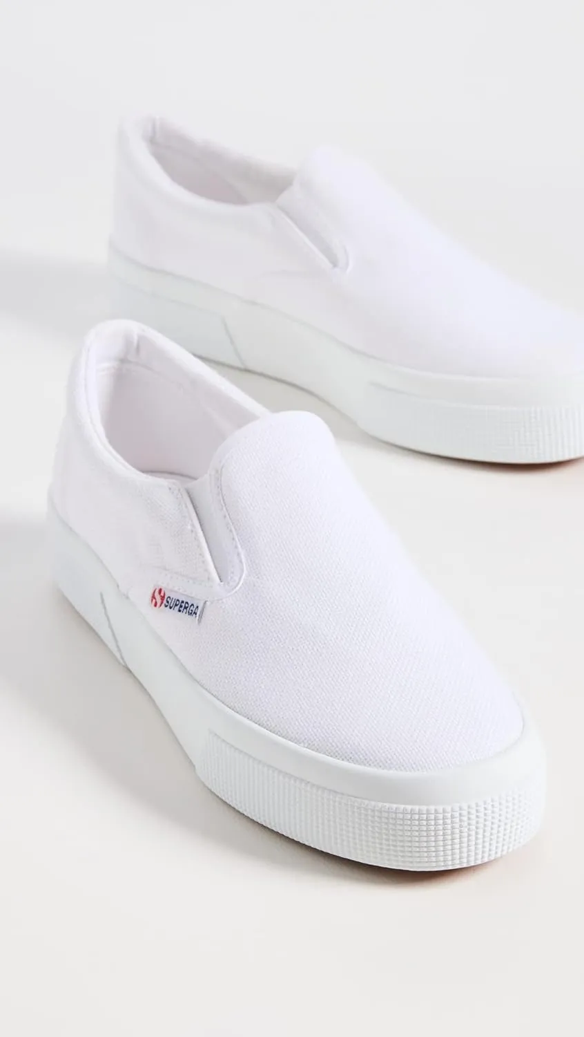 Superga Women's 2740 Platform Slip on Sneaker