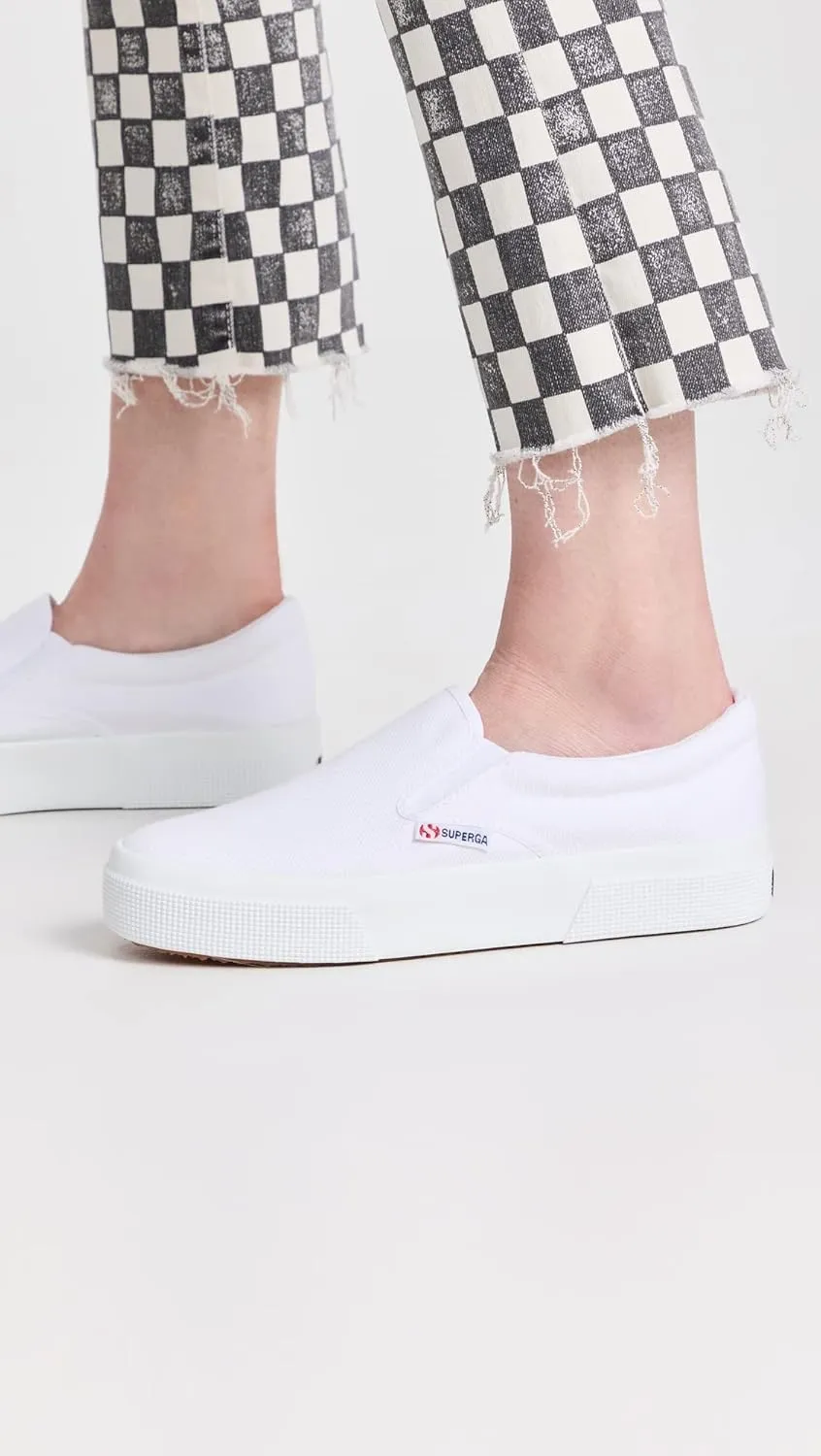 Superga Women's 2740 Platform Slip on Sneaker