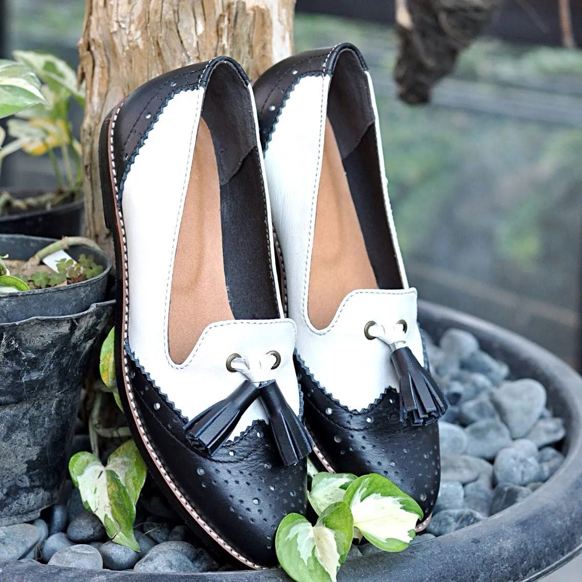 Tassel Oxford Flat