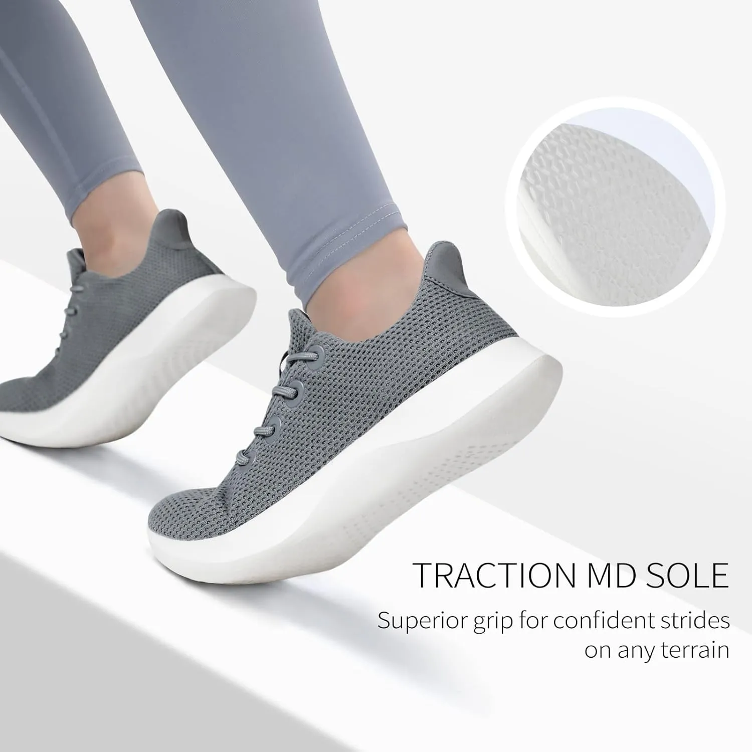 Tennis Shoes Womens Slip on Walking Sneakers for Women with Arch Support