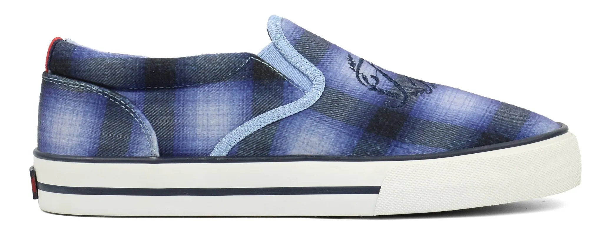 TOMMY HILFIGER  Women's Plaid Flannel Slip On