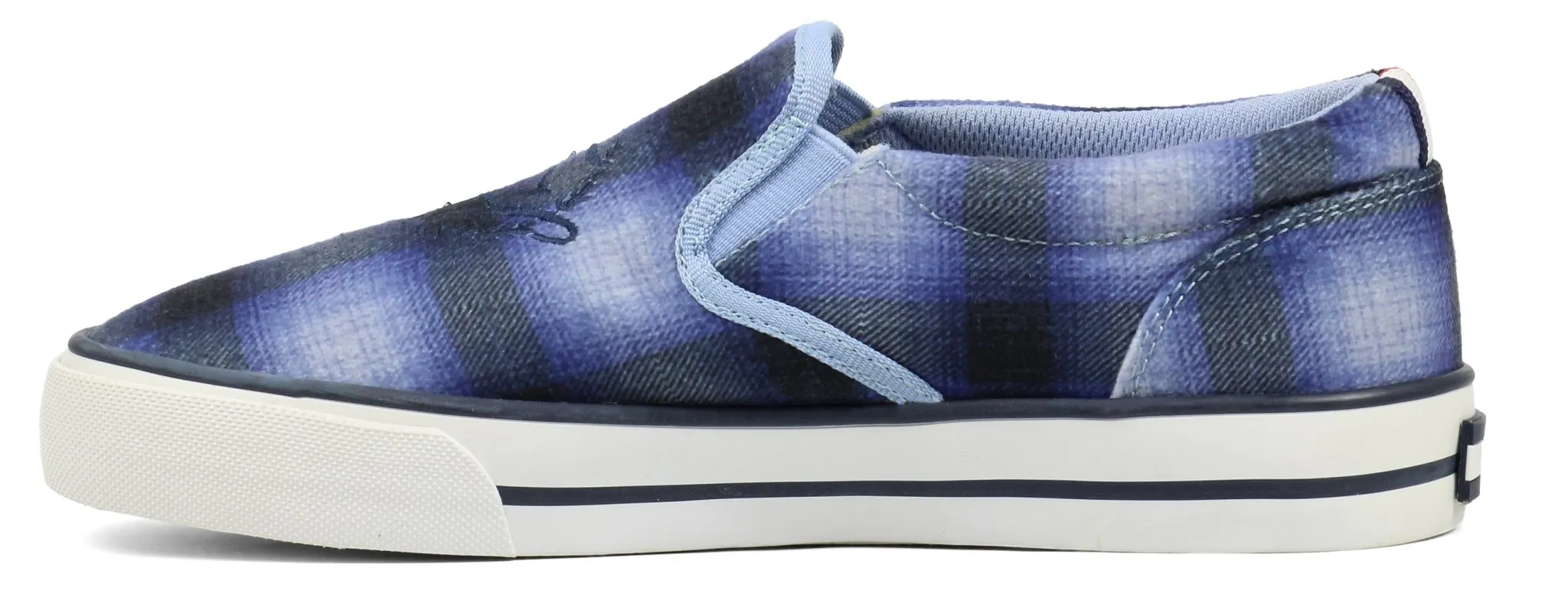 TOMMY HILFIGER  Women's Plaid Flannel Slip On