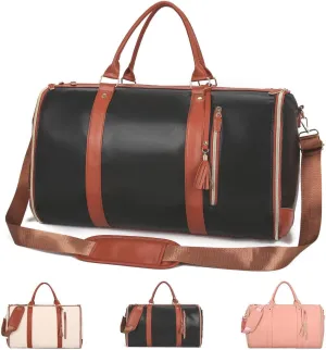 Travel Bag, 2024 New Garment Duffle Bags for Travel, Large Duffle Bag for Travel (Black)